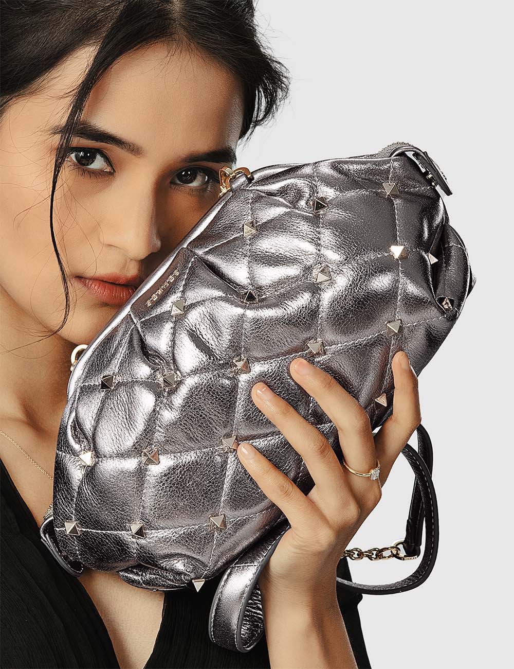 Fiesta Sling Bag, Silver, large, image 5