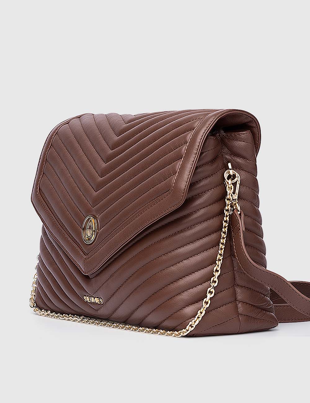 Dolce Sling Bag, Cognac, large, image 2