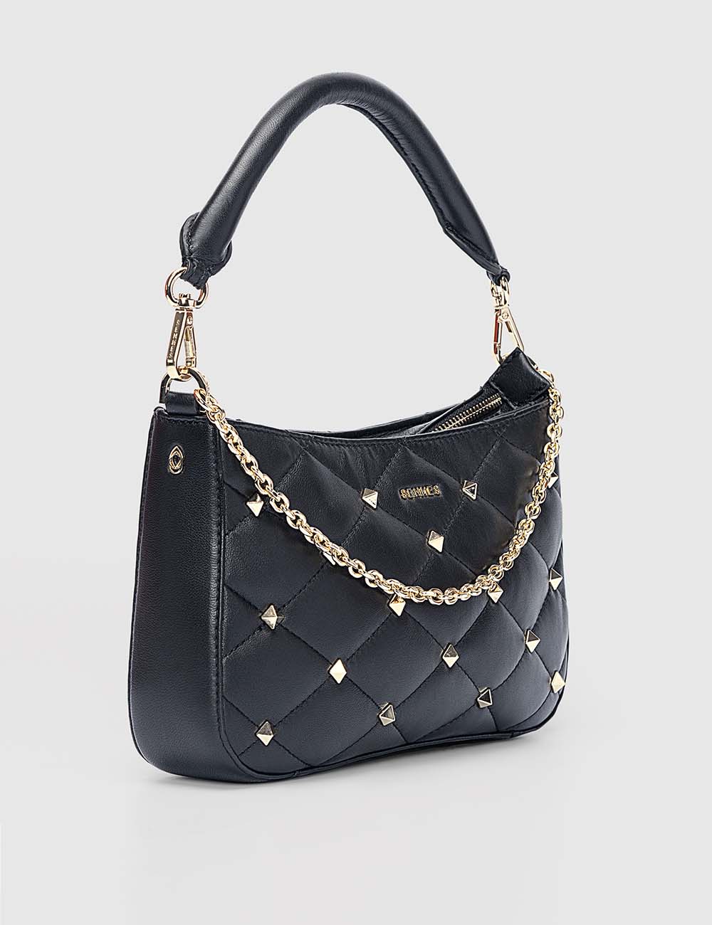 Amore Shoulder Bag, Black, large, image 2