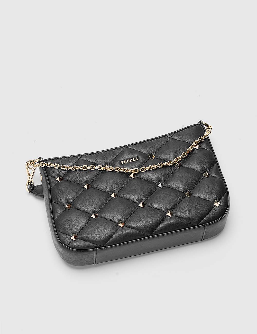 Amore Shoulder Bag, Black, large, image 7