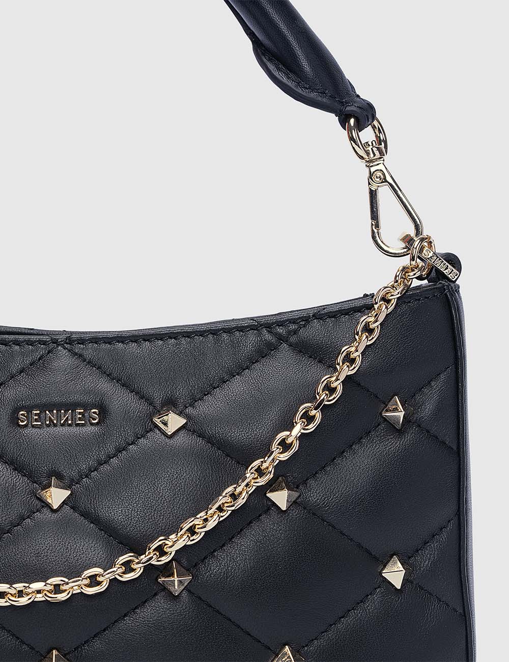 Amore Shoulder Bag, Black, large, image 8