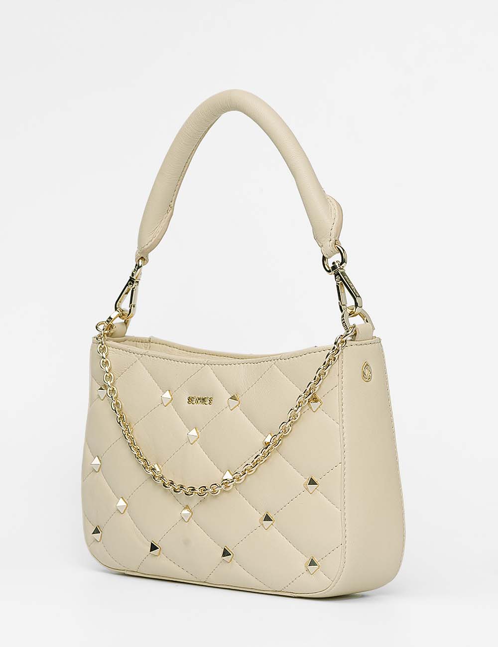 Amore Shoulder Bag, Ivory, large, image 2