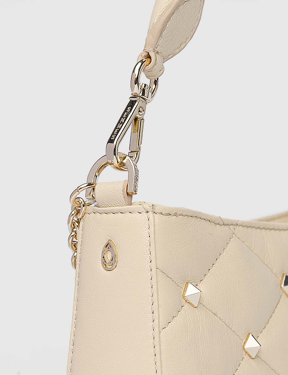 Amore Shoulder Bag, Ivory, large, image 6