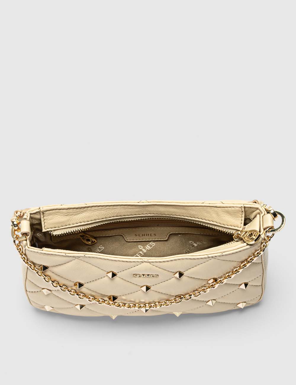 Amore Shoulder Bag, Ivory, large, image 9