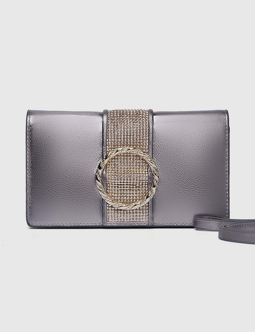 Unico Sling Bag, Silver, large, image 2