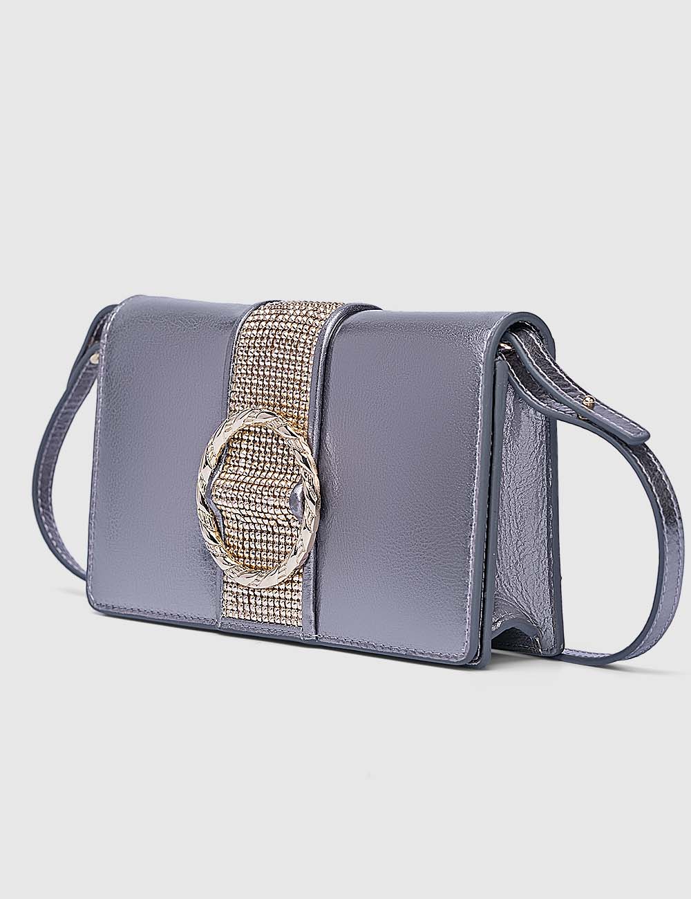 Unico Sling Bag, Silver, large, image 4