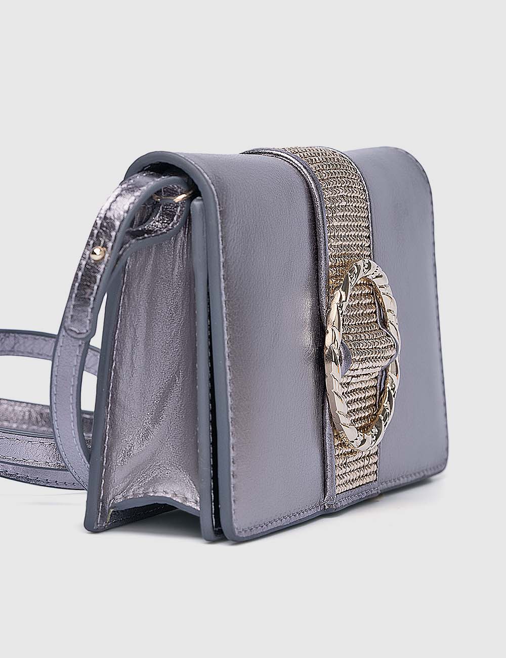 Unico Sling Bag, Silver, large, image 6