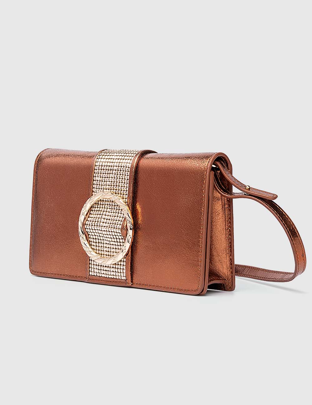 Unico Sling Bag, Metallic Copper, large, image 2