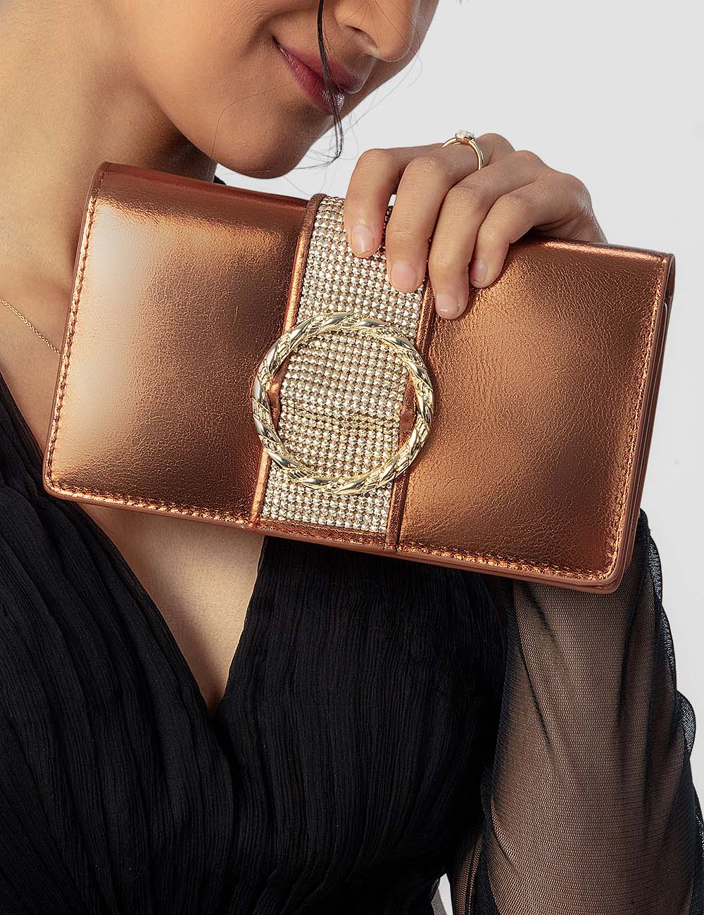 Unico Sling Bag, Metallic Copper, large, image 5