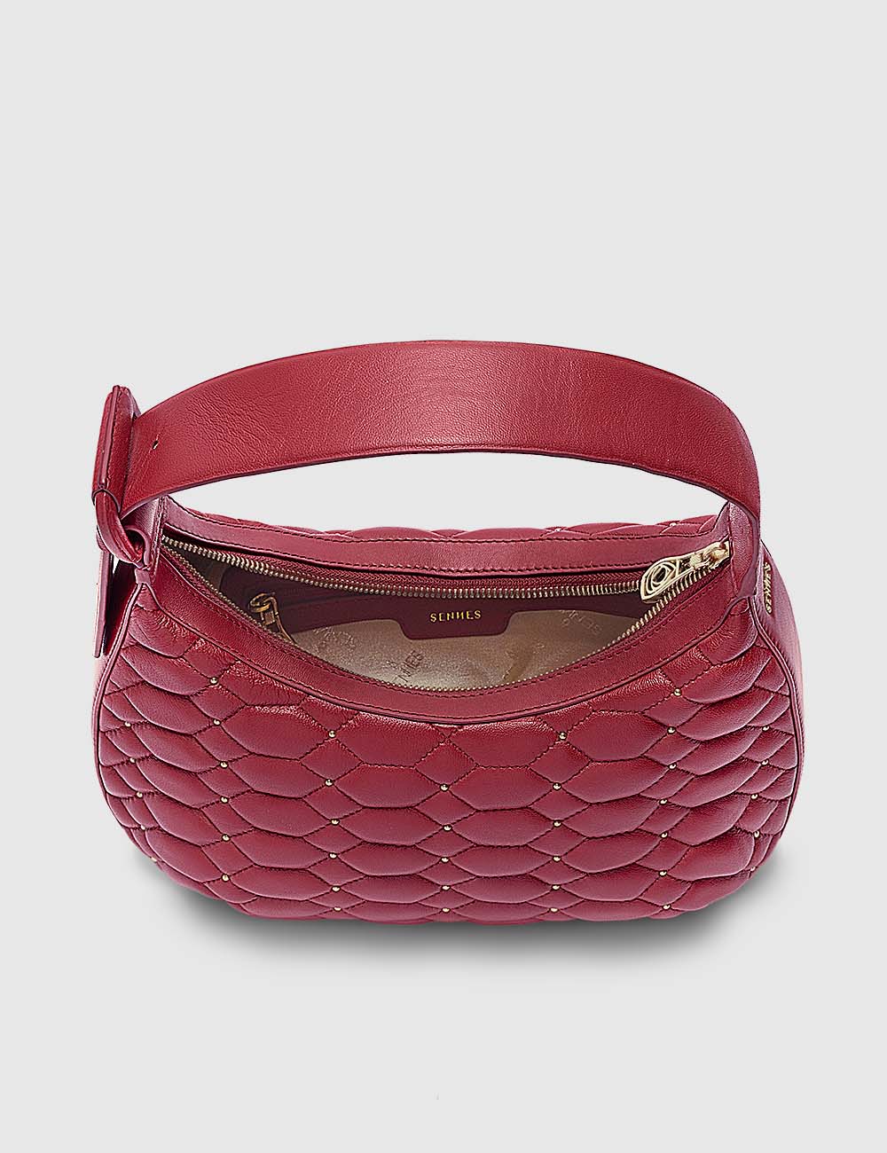 Romanza Hobo Bag, Red, large, image 8