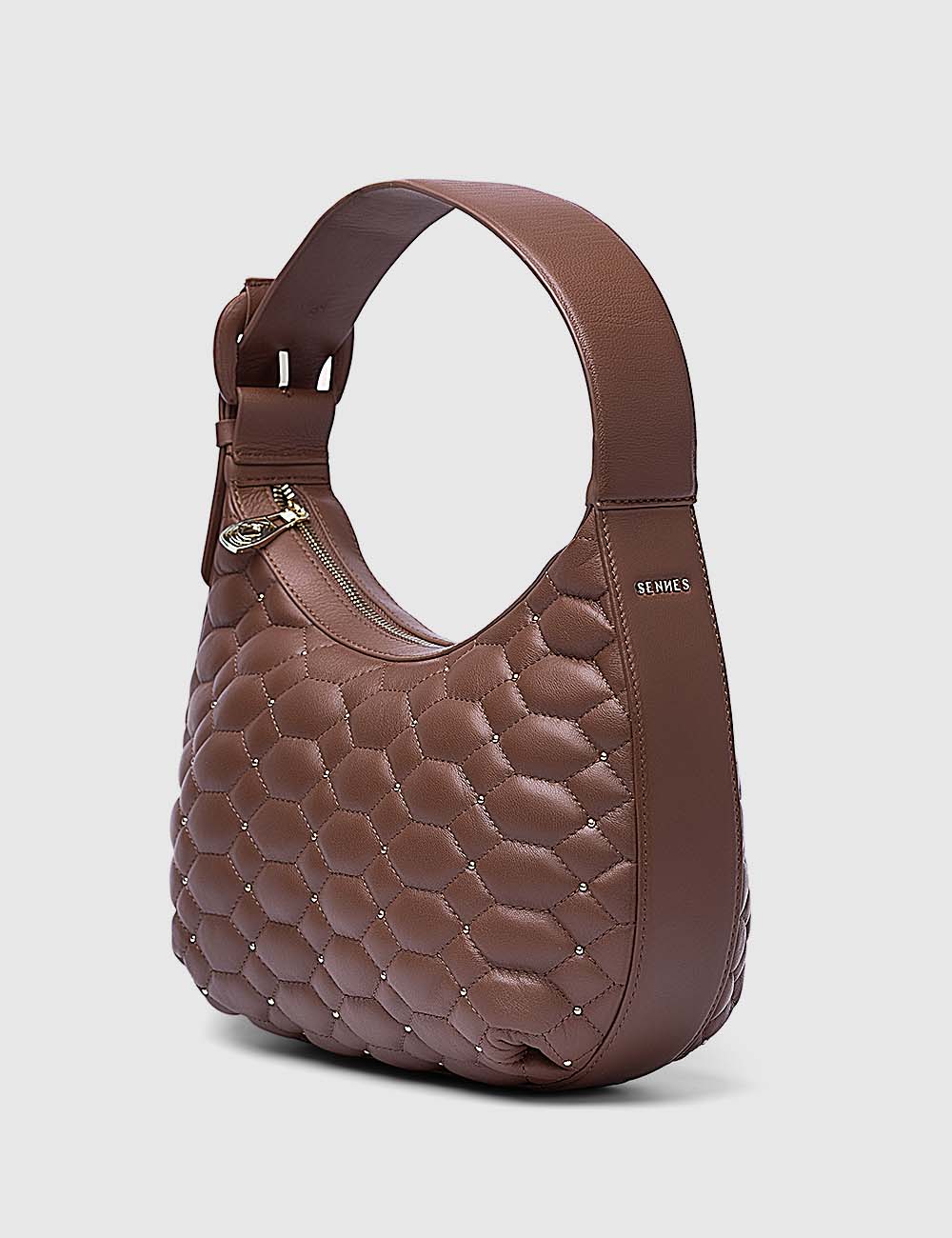 Romanza Hobo Bag, Cognac, large, image 2