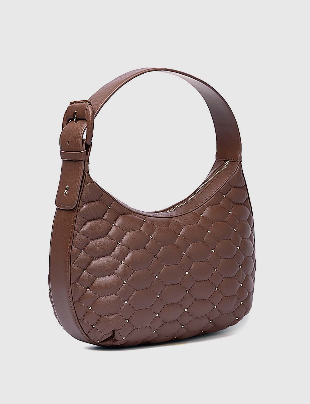 Romanza Hobo Bag, Cognac, large, image 4