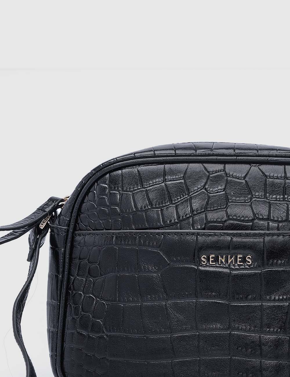 Fortuna Crossbody Bag, Black, large, image 9