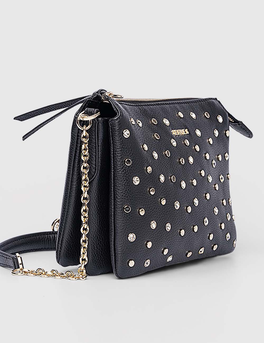 Confetti Crossbody Bag, Black, large, image 4