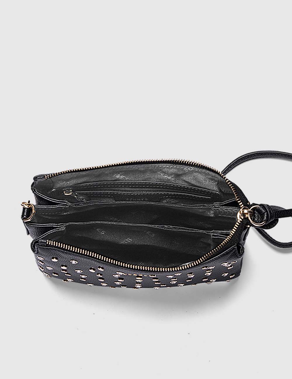 Confetti Crossbody Bag, Black, large, image 8