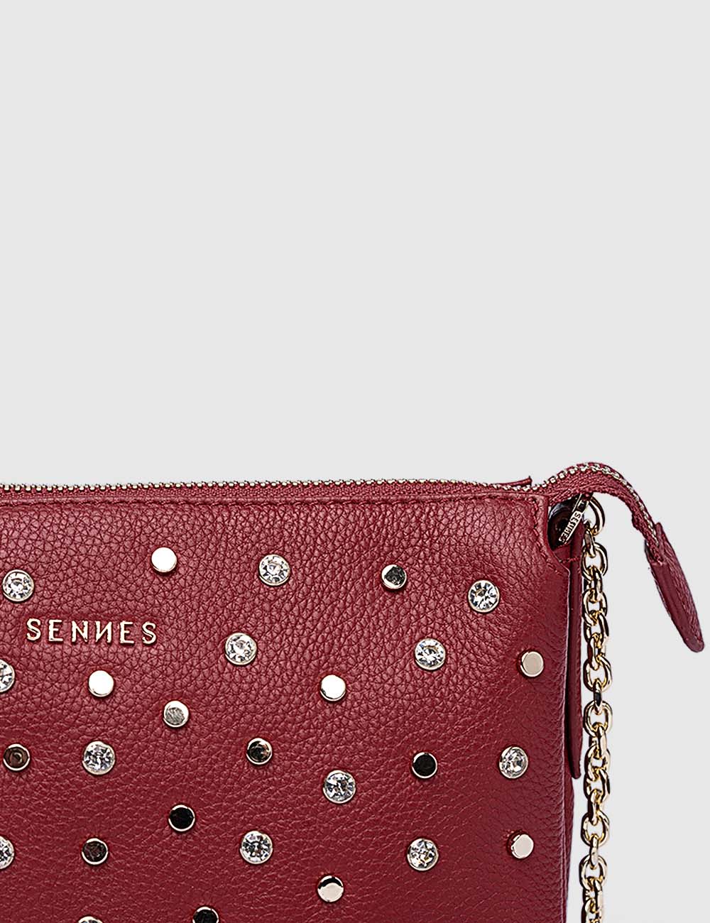 Confetti Crossbody Bag, Red, large, image 7