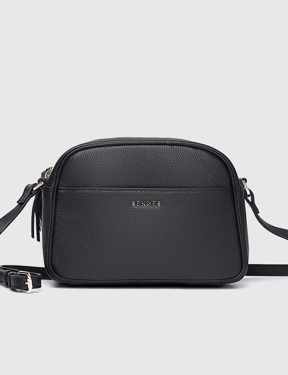 Fortuna Crossbody Bag, Etrograiny Black, large, image 1