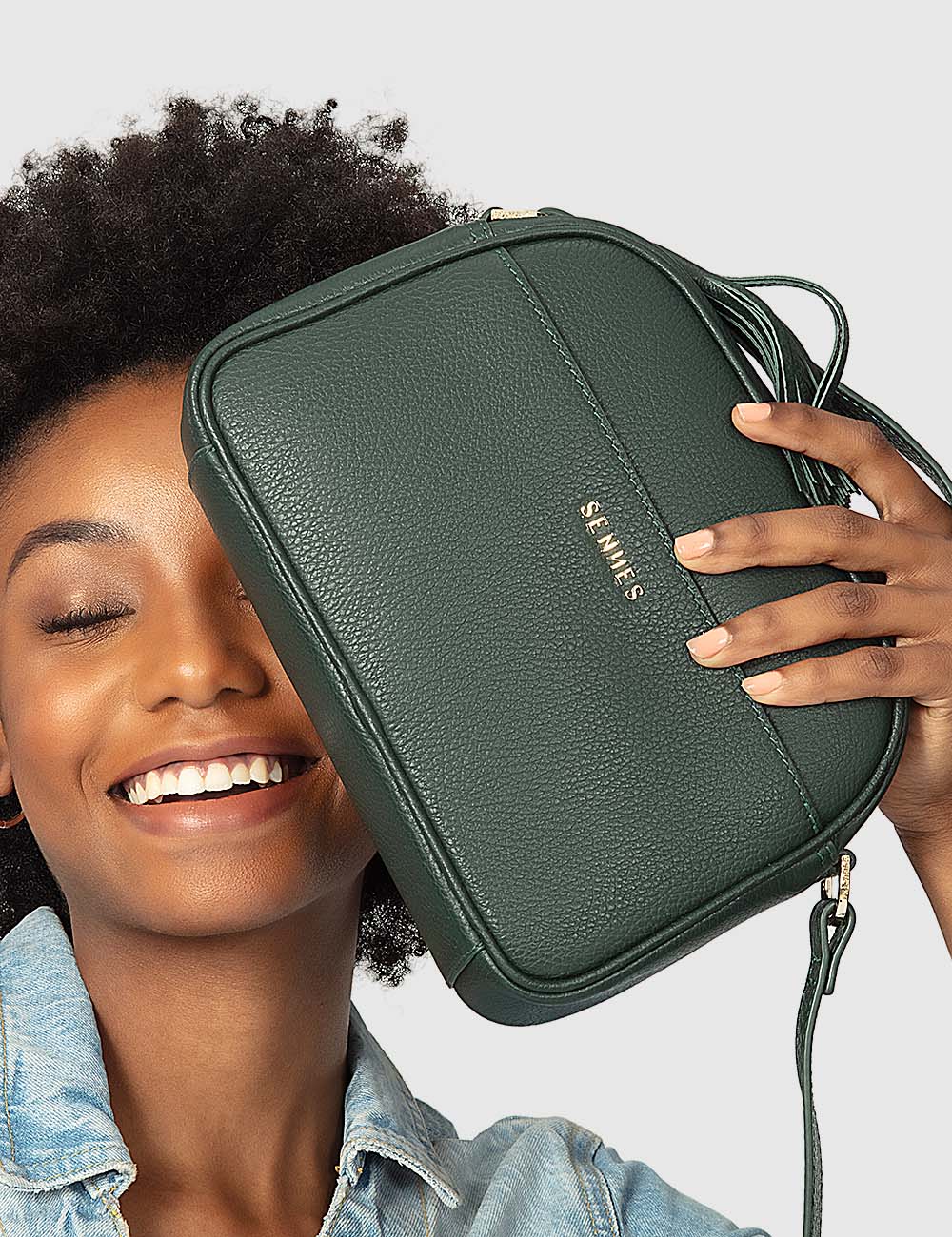 Fortuna Crossbody Bag, Green, large, image 5