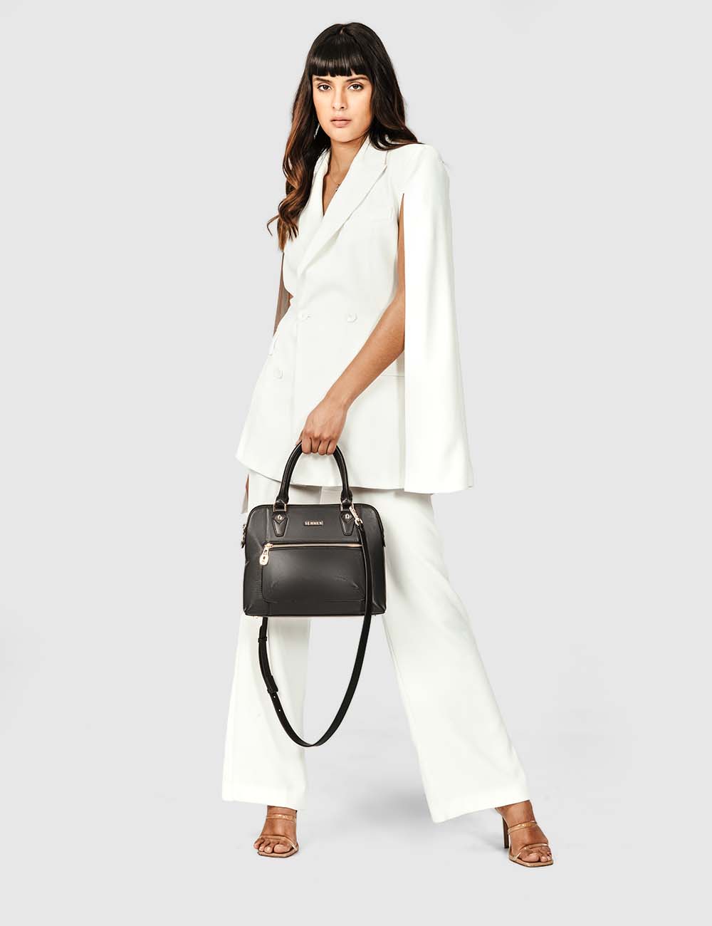 Opera Handbag, Black, large, image 3