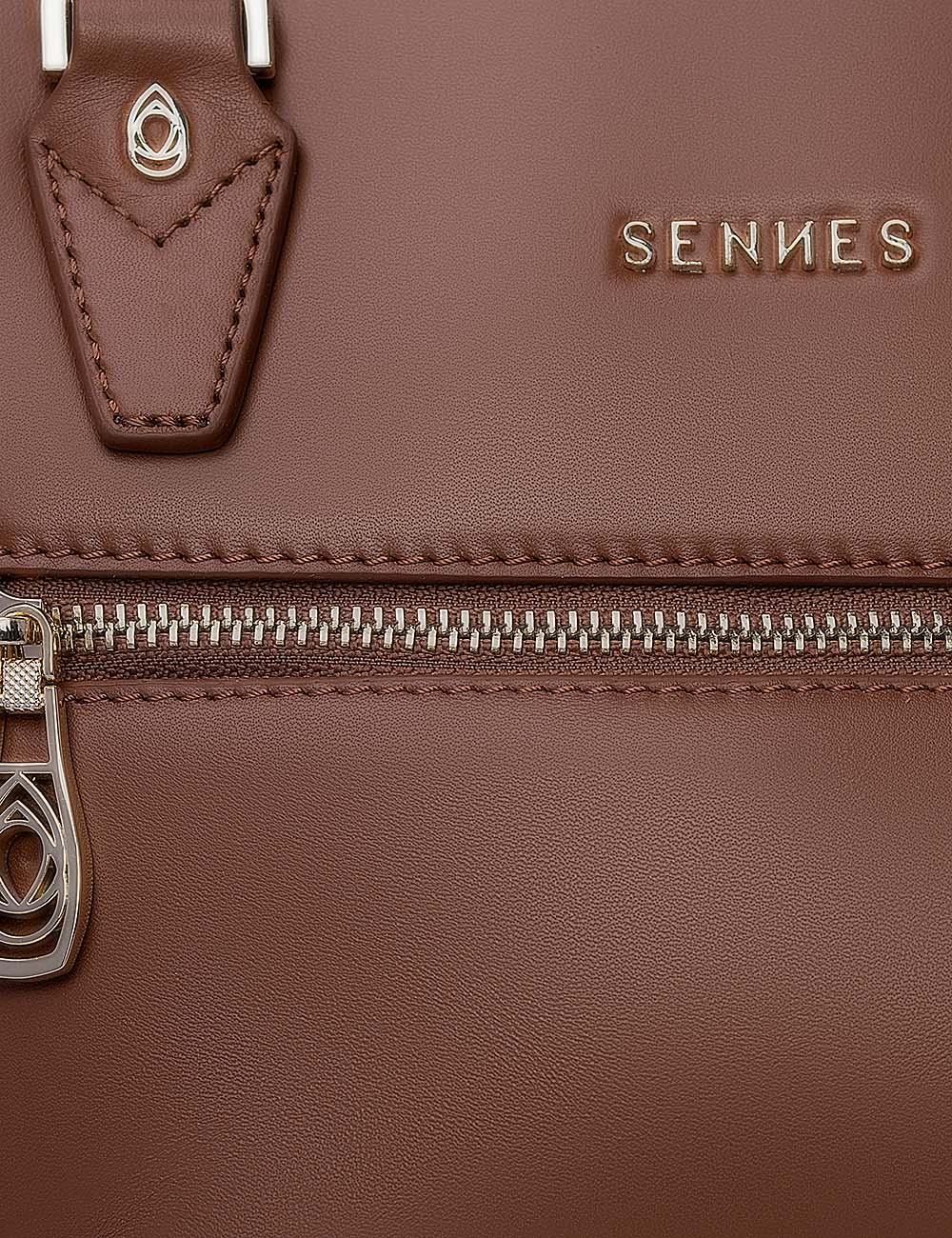 Opera Handbag, Cognac, large, image 7