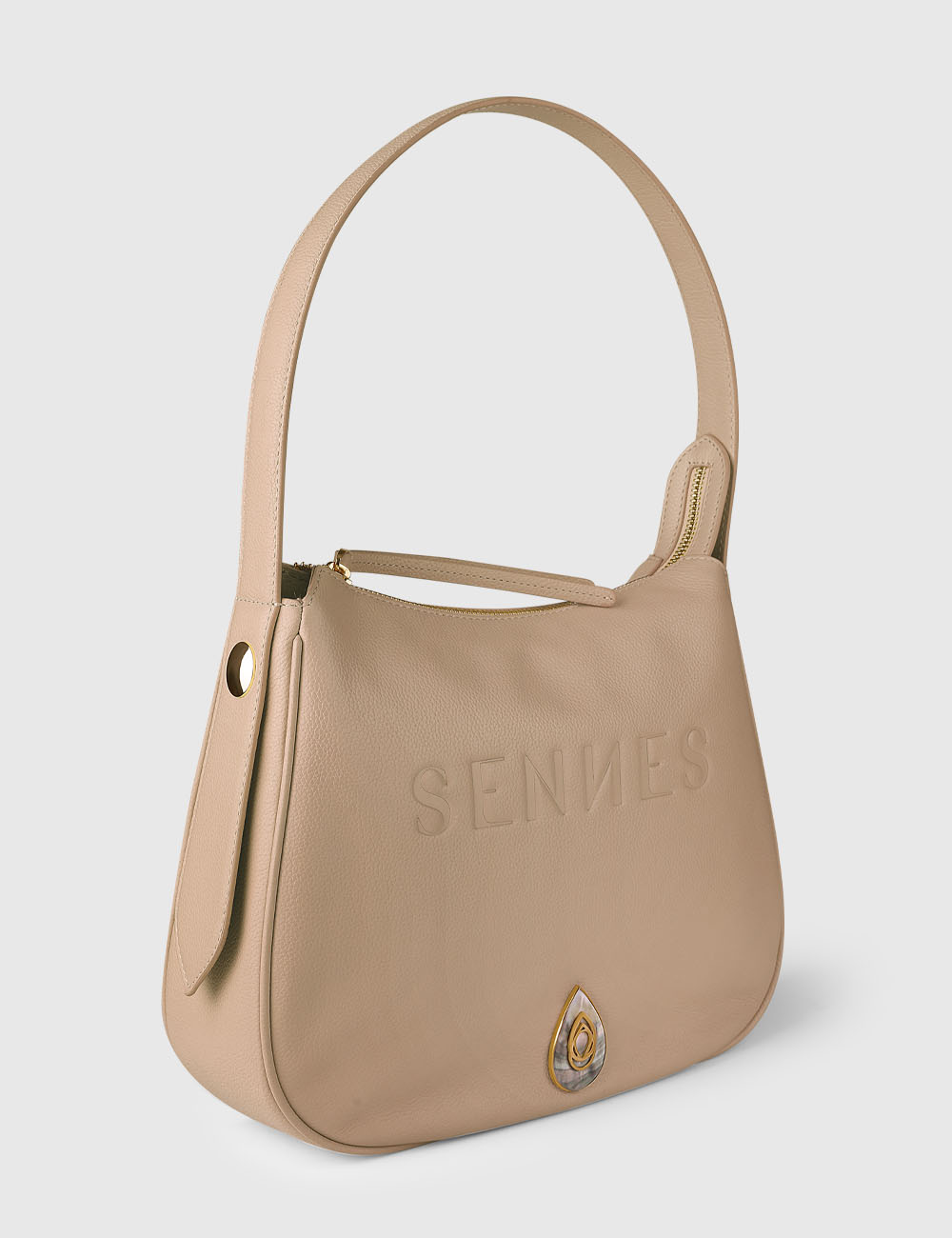 Nora Shoulder Bag, Camel, large, image 2