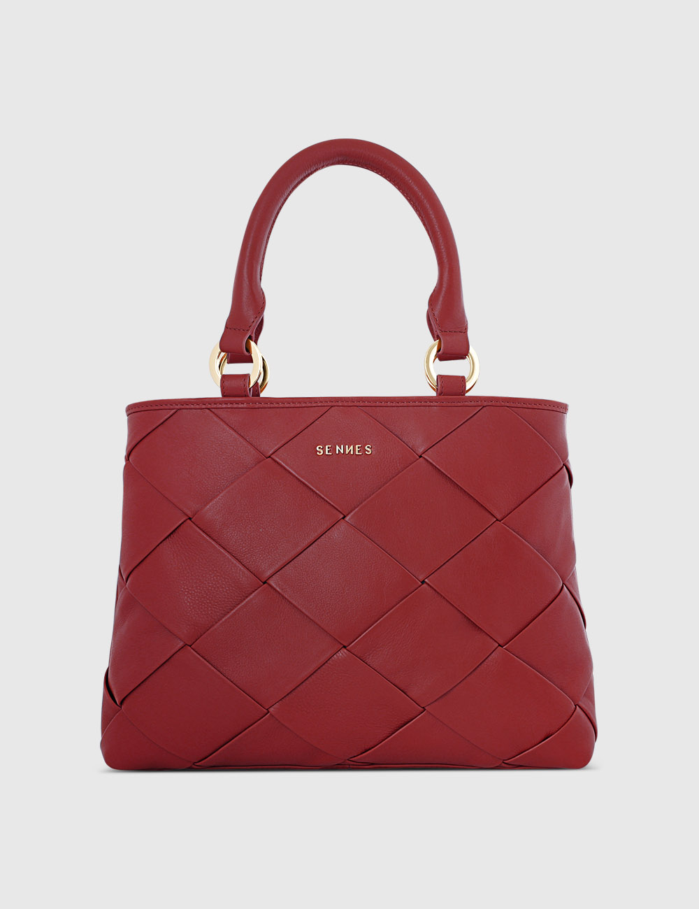 Vivia Handbag, Red, large, image 2