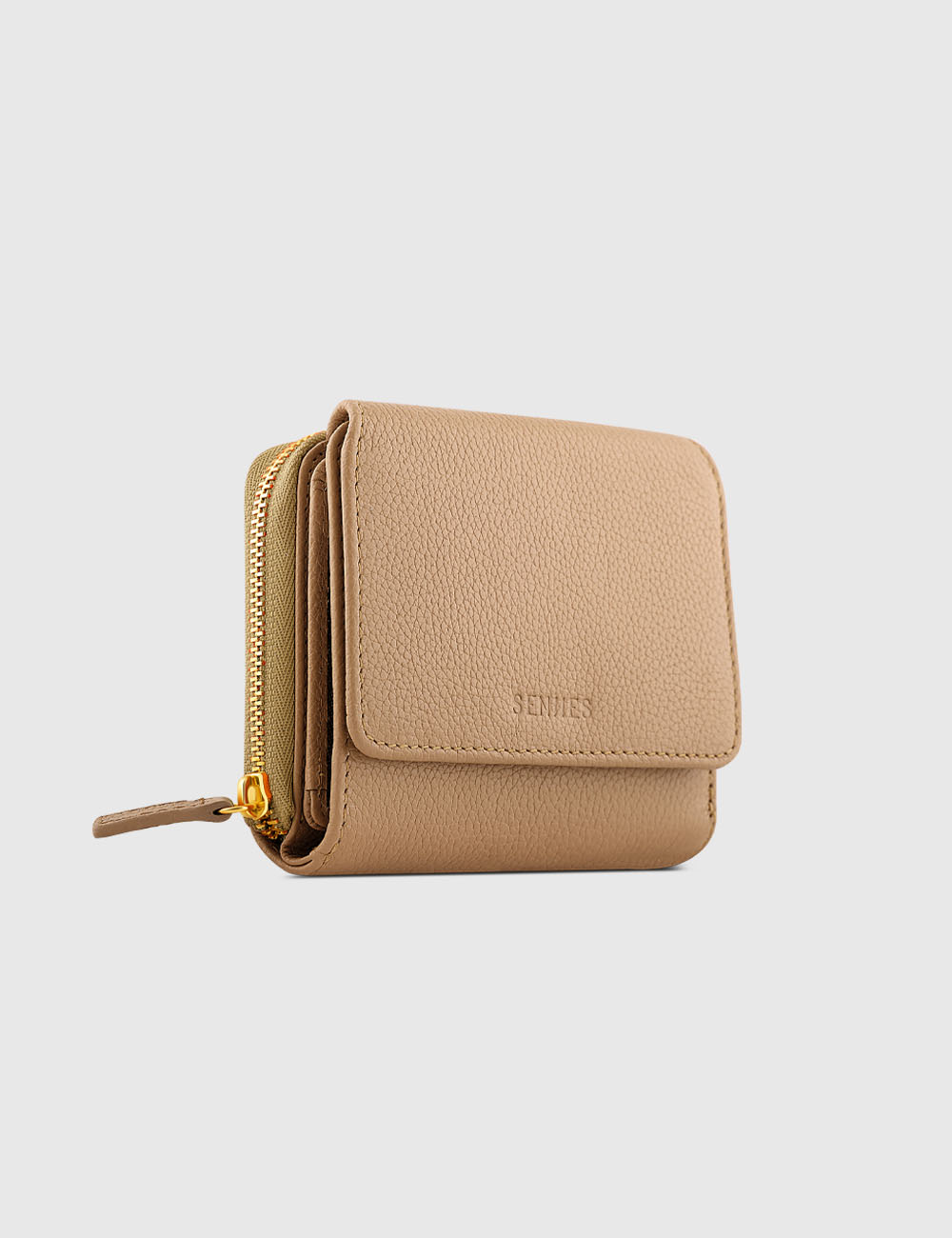 Women's Wallet, Camel, large, image 3