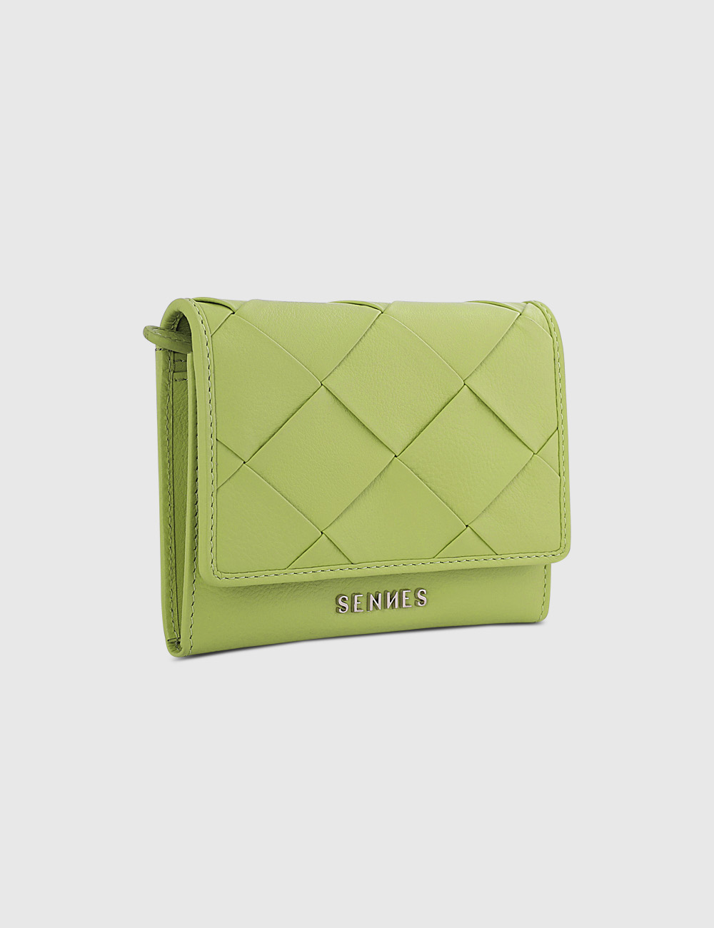 Women's Wallet, Lemon Green, large, image 2