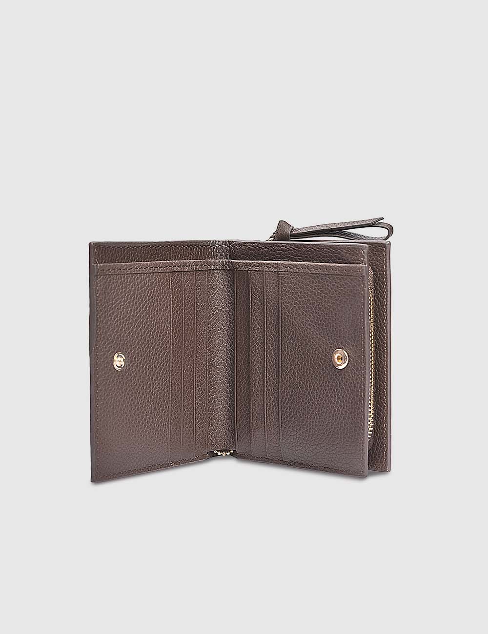 Women's Wallet, Dark Brown, large, image 3