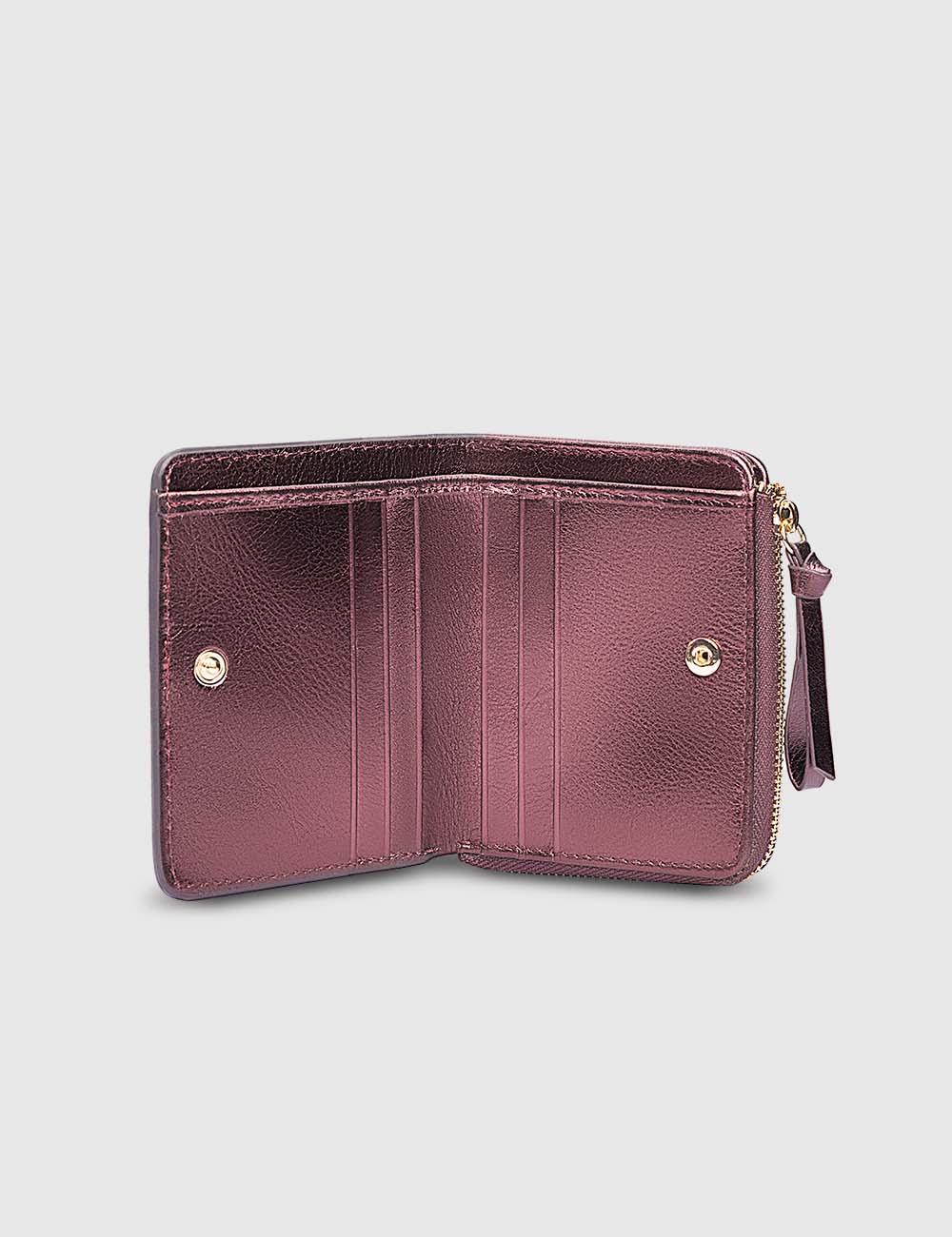 Women's Wallet, Dark Purple, large, image 2