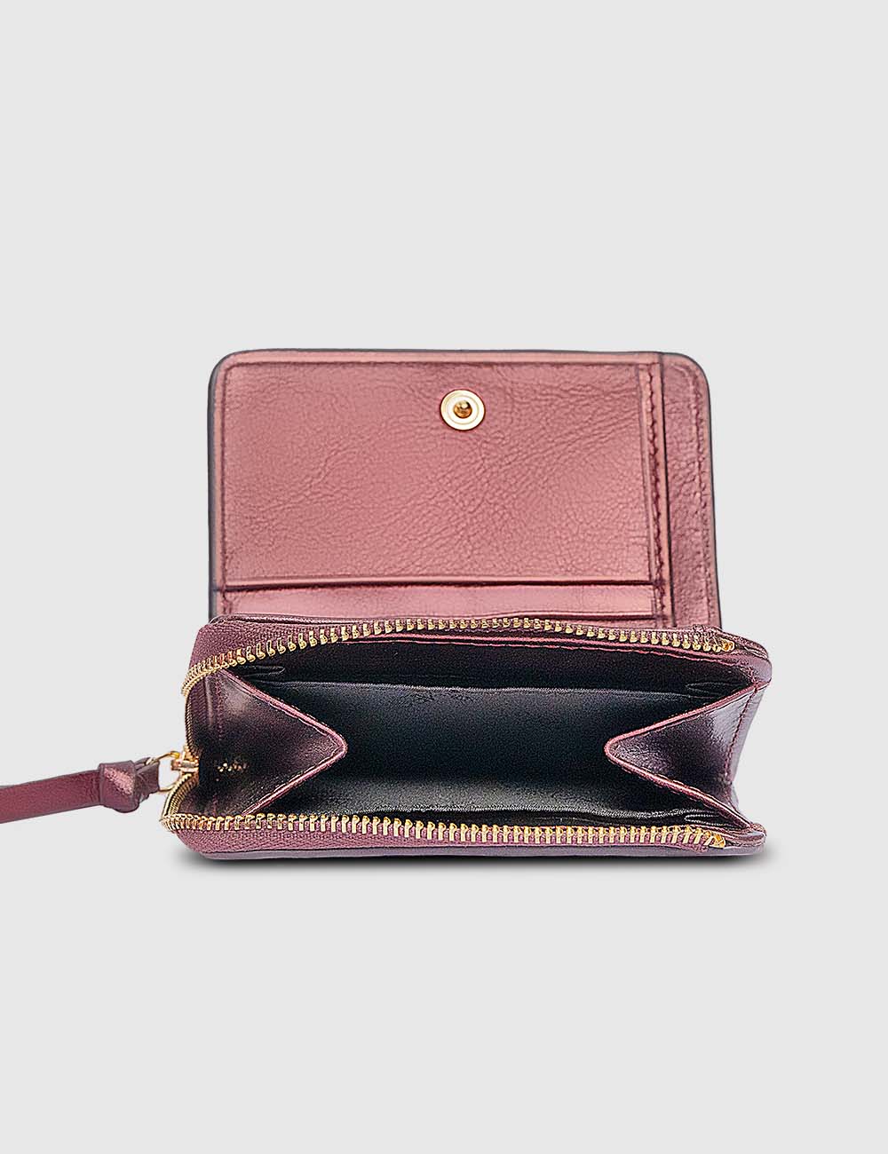 Women's Wallet, Dark Purple, large, image 3