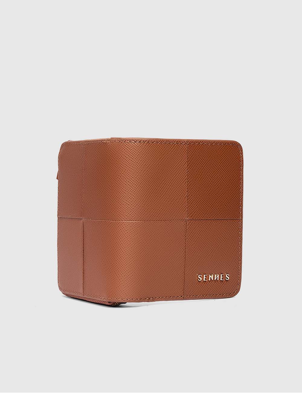 Women's Wallet, Cognac, large, image 4