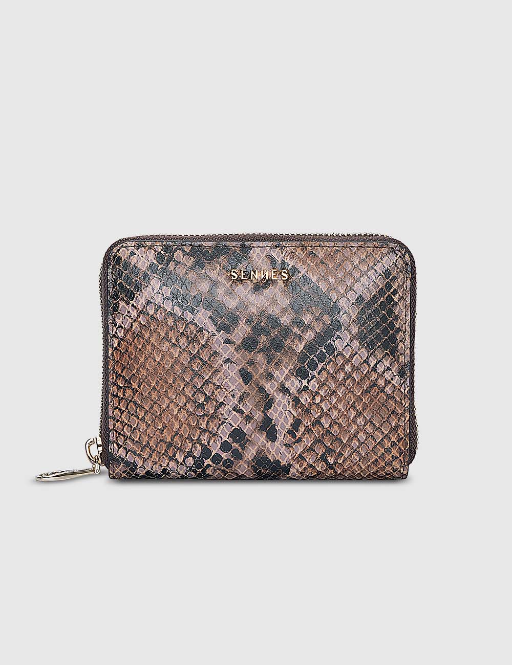Ladies Wallet, Brown, large, image 1